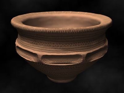 During the Iron Age Pottery was abundant; clay being more readily available and workable than metal